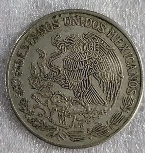 Moneda de 1 peso México KM460 1971 *D155 - Imagen 1 de 3