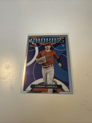 Corbin Carroll RC 2023 Topps Finest Rookies Inserts #FRD-7 Arizona Diamondbacks - Image 1 of 2