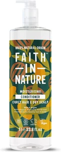Faith in Nature 1L Natural Shea & Argan Conditioner, Moisturising for Curly Hair - Picture 1 of 8