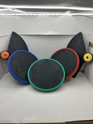 Wii/PS3 Guitar Hero Red Octane Drum Symbols Replacement Parts L And R + Pads - Image 1 of 4