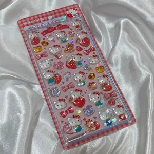 Bonbonribbon Drop Seal Hello Kitty Red Sanrio - Picture 1 of 3