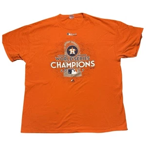 Houston Astros 2017 Serie Mundial Campeones Camiseta Naranja 2XL MLB Camiseta de Béisbol - Imagen 1 de 7