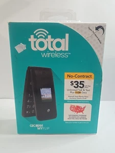Alcatel MyFlip - 4GB - Schwarz (TracFone Total Wireless AT&T) - Bild 1 von 3