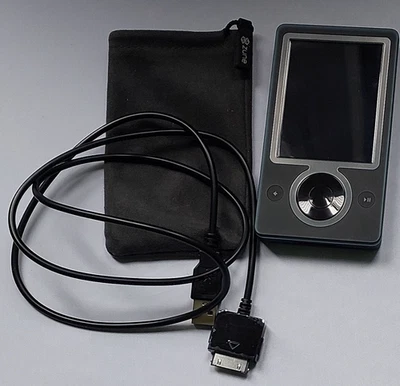 Microsoft Zune 30GB 1089 MP3 Player Like Guardians of the Galaxy's Starlord Used - Image 1 of 4