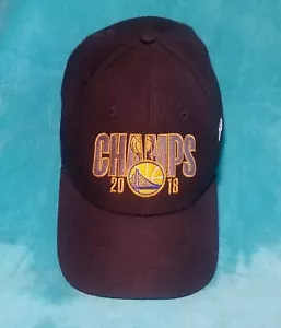 2018 NBA Finals Golden State Warriors Champs Locker Room Strapback Hat New Era - Picture 1 of 4