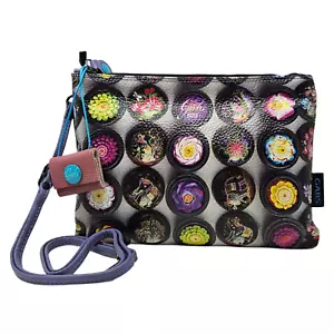 Borse tracolle GABS BEYONCE TAGLIA M Trip-pelle + Bull Black Piante Grasse - Imagen 1 de 2