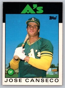 Jose Canseco 1986 Topps Traded #20T - Bild 1 von 2