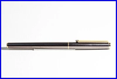 MONTBLANC Patronenfüller SL in TITAN & GOLD mit Extra FEINER Stahl Feder -Gravur - Bild 1 von 4