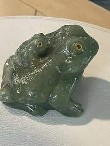 Vela de cera de rana toro grande realista vintage anfibio vida silvestre - Imagen 1 de 6