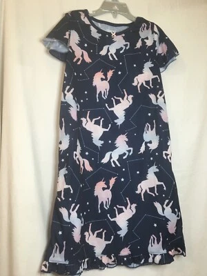 Nuevo Camisón Carter's Unicornio Niñas Azul Marino muchas tallas Foto 1 de 4