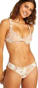 Volcom Bloom Shaka Minimal HZL Bikini Bottom Swimwear Swimsuit XS - Picture 1 of 2