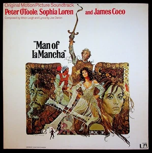 Man of La Mancha Original Motion Picture Soundtrack 1972 LP Peter O'Toole - NM - Picture 1 of 8