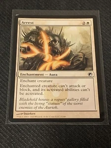 Magic the Gathering Scars of Mirrodin Arrest - Picture 1 of 2