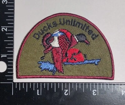 Ducks Unlimited DU Duck Conservation Iron On Quality Patch Fast Shipping  - Image 1 of 3