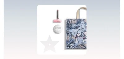 DIOR Around World VIP holiday Gift Set Tote Bag Le Baume  Addict Lip Glow $400 - Image 1 of 4