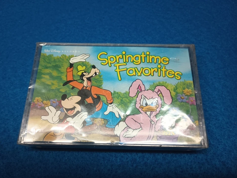 Disney - SPRINGTIME FAVORITES - Cassette Tape -