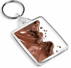 1 X Chocolate Milk Splash Food Eat Yum - Keying - Ip02 - Mum Dad Kids Gift#3956