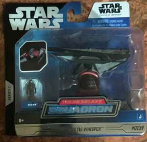 STAR WARS Micro Galaxy Squadron Kylo Ren's TIE Whisper Series 7 #0139 IN MANO - Foto 1 di 2