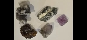 164 gms of fossils and mineral specimens - Picture 1 of 5