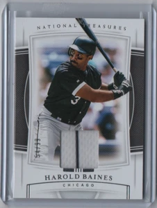 2020 PANINI NATIONAL TREASURES BASEBALL No. 27 HAROLD BAINES JERSEY /99 - Photo 1 sur 1