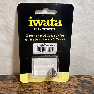 Tapa Boquilla Anest Iwata Neo .35mm Pieza N1401 Repuesto N 140 1 Aerógrafo NUEVO Foto 1 de 3