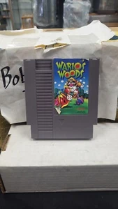 WARIO'S WOODS NINTENDO NES VIDEO GAME NO BOX OR MANUAL - Picture 1 of 8