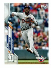 2020 Niko Goodrum Topps Opening Day Card #179 Detroit Tigers