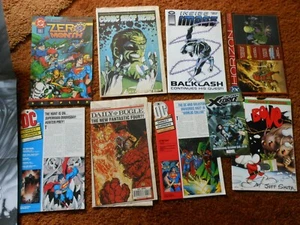 90er/2000er Jahre Comic Sampler, Give Aways, Anzeigen, Flyer Konvolut: Marvel, DC, Knochen - Bild 1 von 5