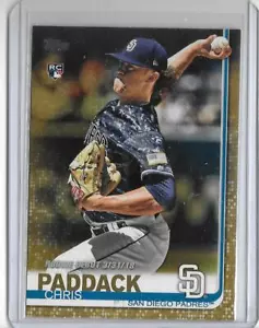 CHRIS PADDACK 2019 TOPPS UPDATE ROOKIE GOLD #340/2019 -PADRES!!! - Bild 1 von 1