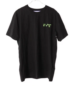 Off White Herren T-Shirt schwarz Gr. XXL Neu mit Etikett Rundhals Ausschnitt - Bild 1 von 2