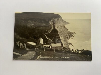 Vintage. Hastings Ecclesbourne Cliff - Image 1 of 2