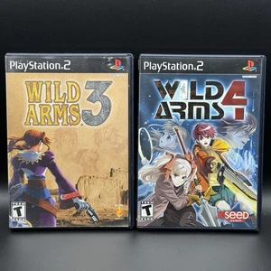 Wild Arms 3 & Wild Arms 4 - Spiele Lot Bundle (PlayStation 2) Ps2 - getestet - Bild 1 von 16