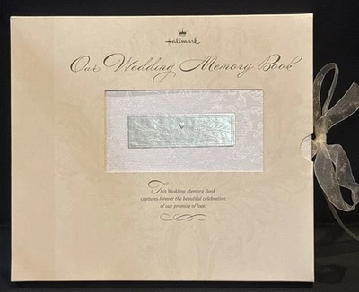 Sello-Nuestros recuerdos de boda libro de recuerdo-Diario-Álbum-con funda-Gran regalo Foto 1 de 4