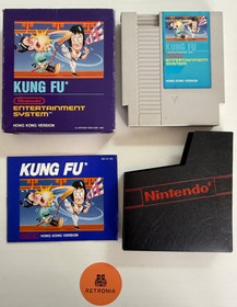 Kung Fu Nintendo Nes Spiel OVP mit Handbuch Hong Kong Version NTSC gereinigt & getestet