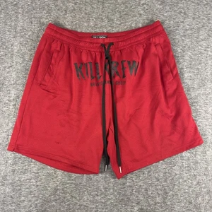 Kill Crew Shorts Mens XL Red Mesh Athletic Wolves Among Sheep Gym Wear Workout - Picture 1 of 10