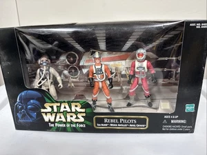 STAR WARS POWER OF THE FORCE REBEL PILOTS TEN NUMB WEDGE ANTILLES ARVEL NIB - Picture 1 of 10