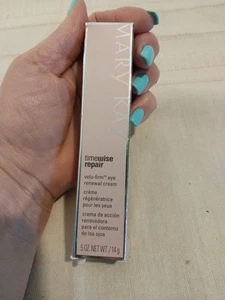 Mary Kay Timewise Repair Volu-Firm Eye Renewal Cream Skin Aging Lines .5 oz 14g - Picture 1 of 2
