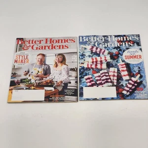 Better Homes and Gardens Magazine By Meredith Lot of 2 May and July 2021 Edition - Picture 1 of 7