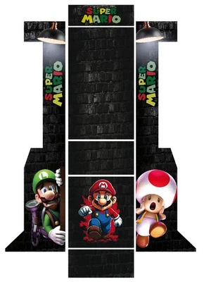 Sticker vinyle adhésif pour Dartcab fléchettes – Modèle Luigi Mansion - Photo 1/3