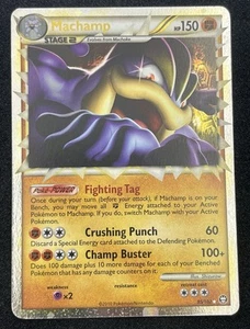 Machamp Prime 95/102 ULTRA RARE Triumphant Holo Pokemon Card LP/VLP 2010 - Picture 1 of 2