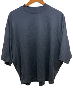 Cos Top Women’s Large Black Short Sleeved Cropped Oversized - Picture 1 of 3