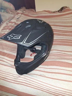Casco FOX Racing Motocross V1 Negro Talla S Dirtbike Quad ATV snowboard. OBO Foto 1 de 4