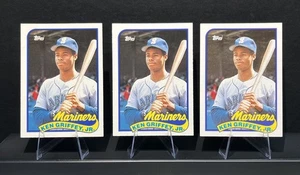 Vintage 3-1989 Topps Ken Griffey Jr Rookie Karte #41T Mariners HOF EX/NM/Mint - Bild 1 von 8