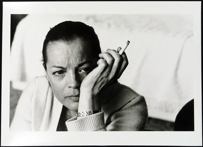 "Romy Schneider, Quiberon" 1981/2010. Robert LEBECK (1929-2014 D), handsigniert - Bild 1 von 3
