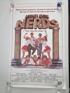 1984 REVENGE OF THE NERDS And SEQUEL - ORIGINAL 27x41 ONE SHEET MOVIE POSTER LOT - Bild 1 von 15