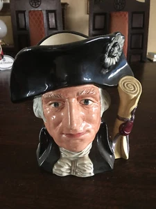 RoyalDoulton "George Washington" Large Character Mug - D6669 - 250th Anniversary - Picture 1 of 1