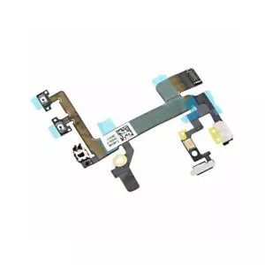 Power Switch Volume Flex Cable with Metal Plate for iPhone SE 2016 1st Gen - Picture 1 of 1