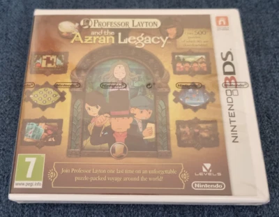 Nintendo 3DS Game Professor Layton and the Azran Legacy Brand New Factory Sealed - Image 1 of 4