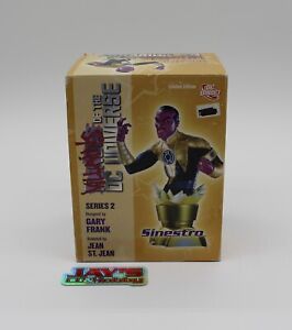 Villains of the DC Universe Series 2 Sinestro Mini Bust DC Direct in Box