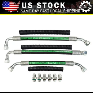 99-03 Ford 7.3 HPOP Lines Hoses-7.3L Powerstroke High Pressure Oil Pump Lines - Picture 1 of 7